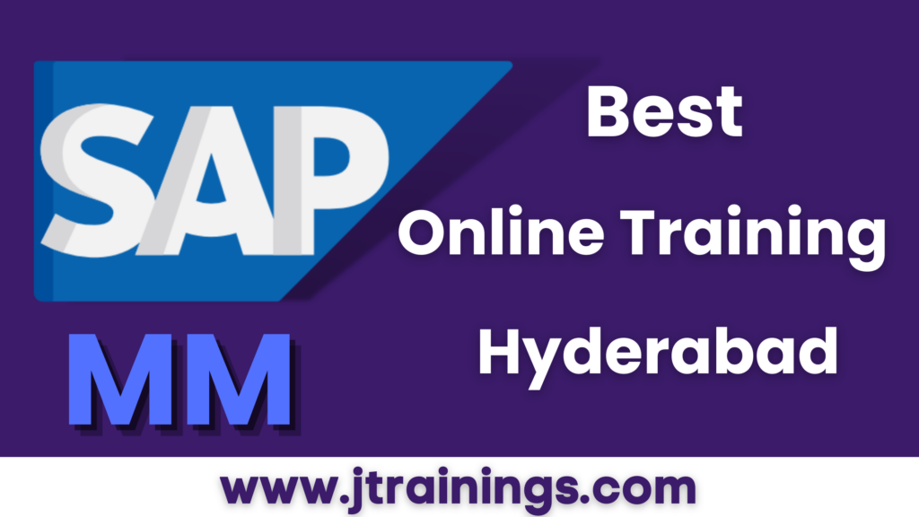 SAP MM Training in Hyderabad #1 Best SAP MM Online Course