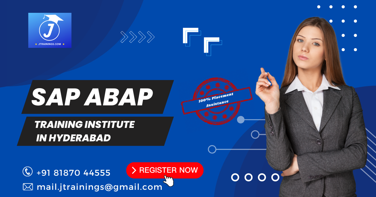 SAP ABAP Training in Hyderabad #1 Best Online ABAP Course SAP ABAP Training in Hyderabad #1 Best Online ABAP Course